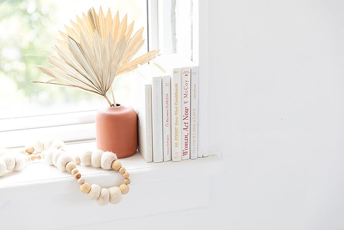 Colored Real Decorative Book Set - Decor Books for Book Shelf Decor, Home Decor for Shelves & Bookcases - Perfect for Book Decor, Decorative Books for Home Decor, & Books for Decor (Black)