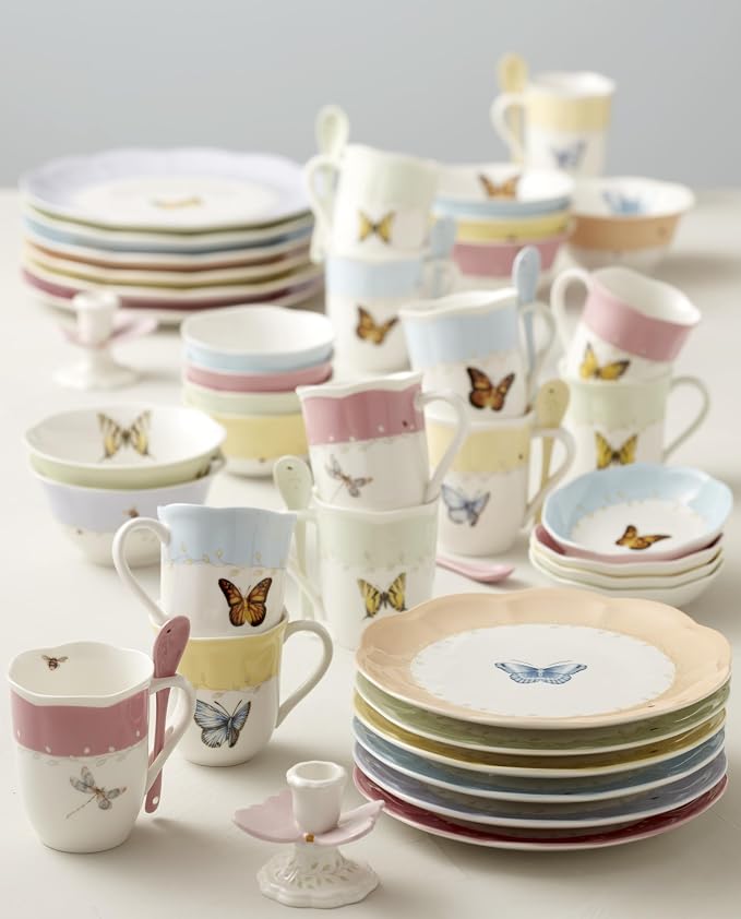 Lenox 791720 Butterfly Meadow 4-Piece Dessert Bowl Set