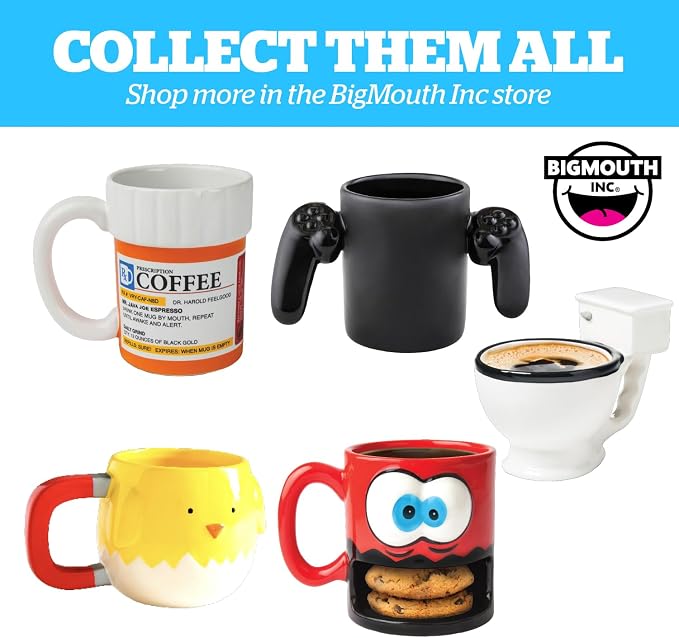 The Original Toilet Mug - Funny Coffee Cup - 12 Oz