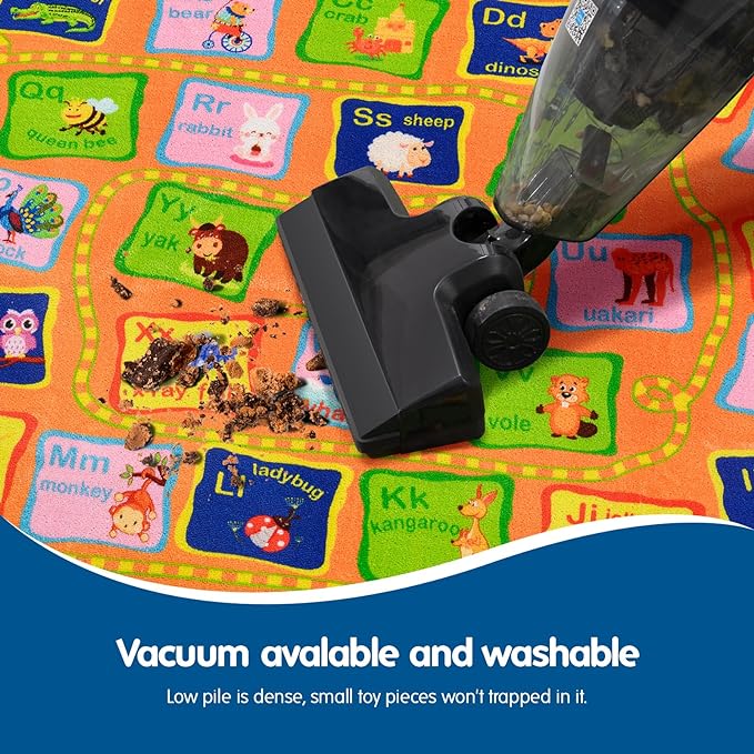 Kid ABC Rug 39x59 inches,Alphabet Rug Non Slip Colorful Kids Rug,abc Kids Carpet Children Educational Learn Fun Rug,abc Mat for Kids Babies Toddler Kids Area Rug for Nursery Daycare Playroom Classroom