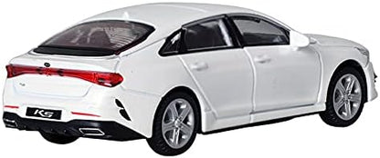 dgboy 1:38 Kia K5 DL3 Snow White Pearl Mini Car Miniatur Car Optima