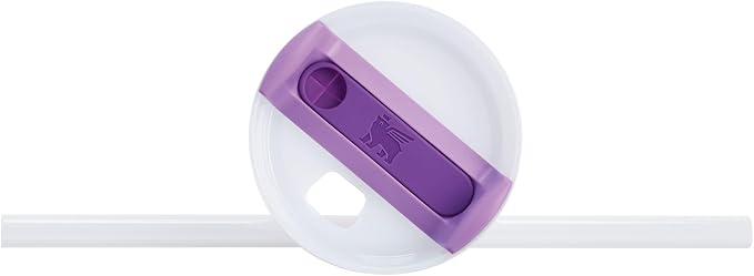 STANLEY Quencher H2.0 Flow State Tumbler, 14 oz, Lilac | Handle and Straw | 3-Position Lid | Cup Holder Compatible for Travel | Insulated Stainless Steel Cup | BPA-Free