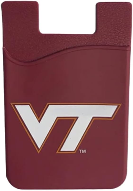 Desden Virginia Tech Solid Cell Phone Card Holder or Wallet