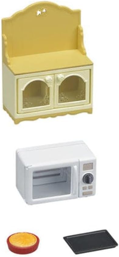 Calico Critters, Doll House Furniture and Décor, Microwave Cabinet