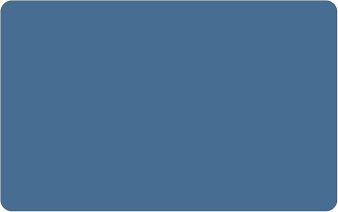 Mimore Coffee Mat - 16x24 Inch Blue Bar Mat for Countertop - Absorbent, Hides Stains, Rubber Backed - Dish Drying Mat Fits Under Coffee Maker, Espresso Machine (Compatible with Ninja Luxe Cafe)