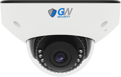 GW Security 6K 12MP TAA & NDAA Compliant Smart AI PoE IP Microhone Dome Security Camera (GW1263301M)
