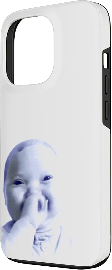 AI Baby Holding Laugh Meme Case for iPhone 13 Pro