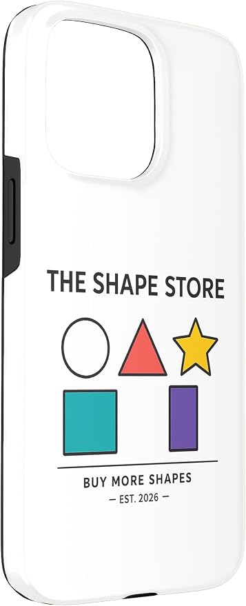 The Shape Store Funny Viral Meme from 2026 AI Humor Case for iPhone 15 Pro Max