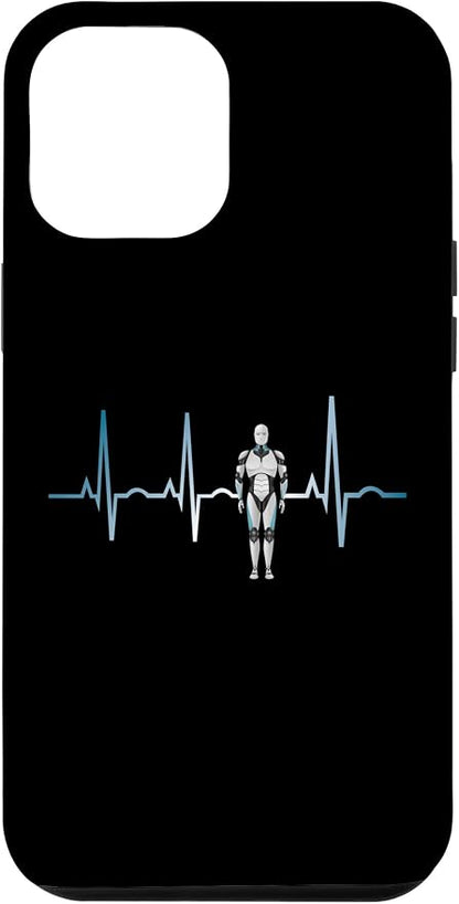 iPhone 15 Pro Max Ai Heartbeat Love Ai EKG Heart Funny Idea for Ai lover Case