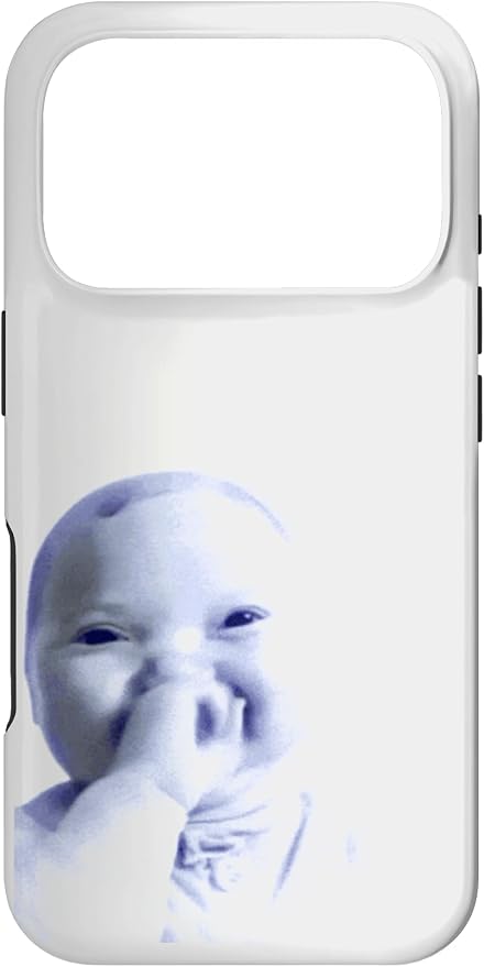 AI Baby Holding Laugh Meme Case for iPhone 17 Pro
