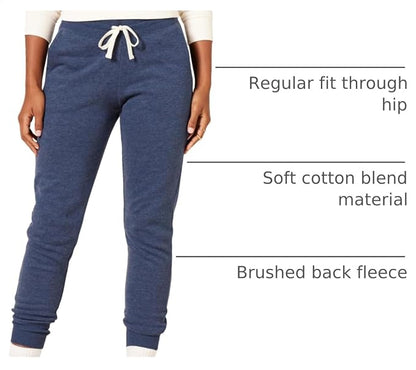 Amazon Essentials Women's Fleece Jogger Sweatpant (Available in Plus Size)