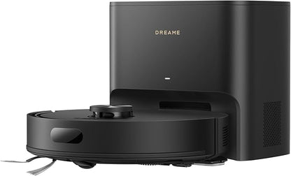 dreame D20 Air Plus Robot Vacuum and Mop, 20,000Pa Powerful Suction | 120-Day Self-Emptying with 4L Dust Bag, Anti-Tangling Tech, Edge-to-Corner Cleaning, Deep Carpet Cleaning, 360° Navigation
