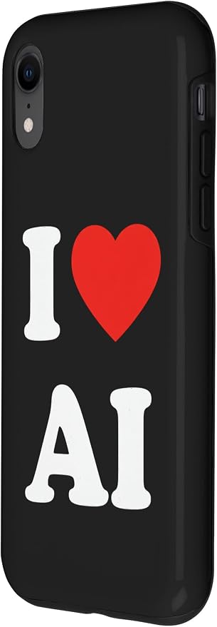 I AI Stem Lover AI Tech Enthusiast Case for iPhone XR