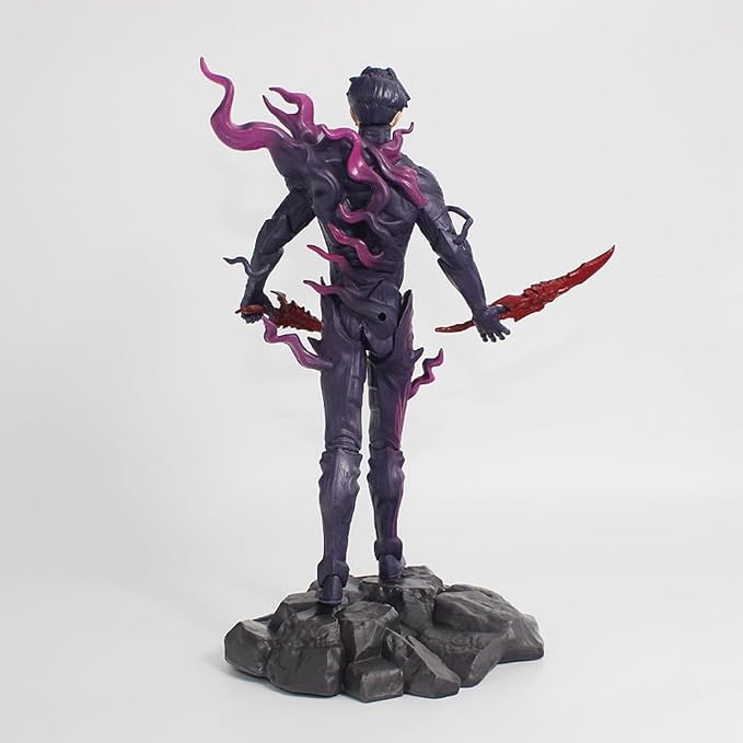 2pcs Beru Figure Sung Jin Woo Action Figures Standing Pose Anime Figura de Sung Jin Woo Figurine Collectibles Gift for Fans