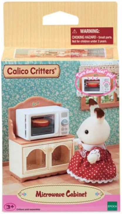 Calico Critters, Doll House Furniture and Décor, Microwave Cabinet