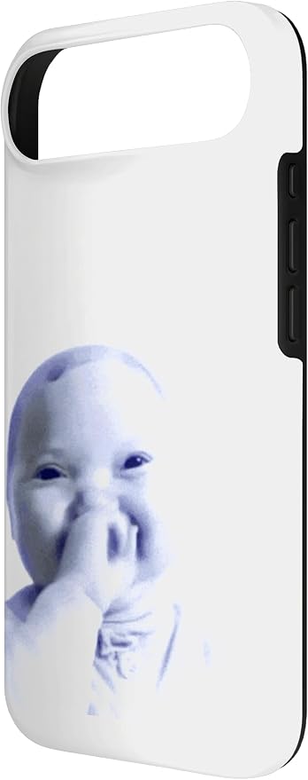 AI Baby Holding Laugh Meme Case for iPhone Air