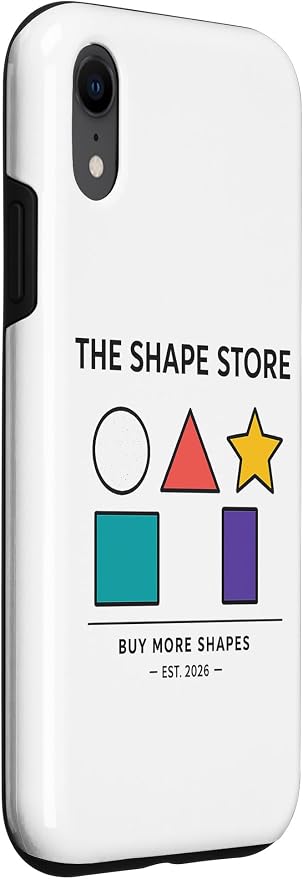 The Shape Store Funny Viral Meme from 2026 AI Humor Case for iPhone XR