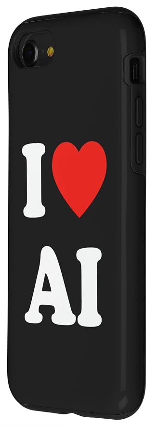 I AI Stem Lover AI Tech Enthusiast Case for iPhone SE (2020) / 7/8
