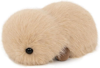 Interactive AI Plush Companion Pet– Privacy Safe Soft Huggable Intelligence Emotional Support Robot Pets, Anxiety Relief Desk Robots| Ideal Toy Gift for Kids,Teens,Adults,Seniors(Beige)