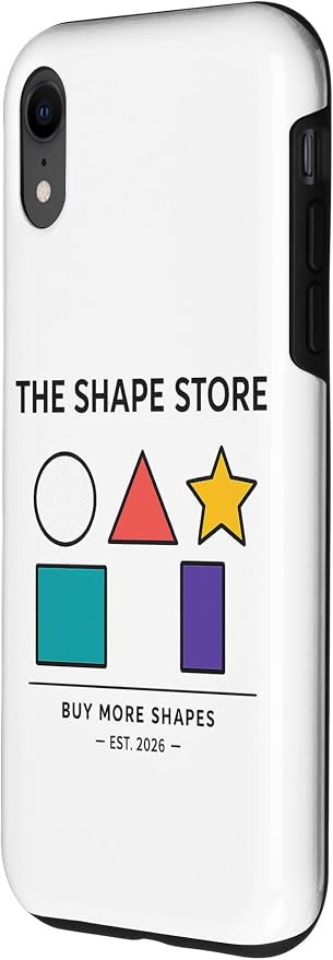 The Shape Store Funny Viral Meme from 2026 AI Humor Case for iPhone XR