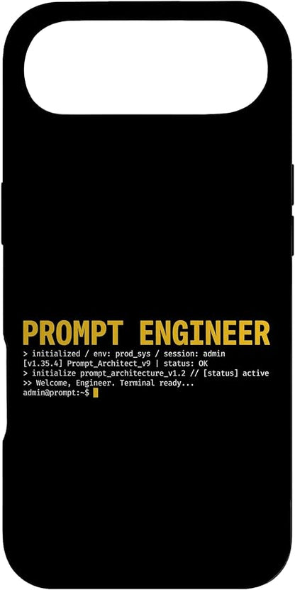 Prompt Engineer Terminal Screen AI Developer Software Coder Case for iPhone Air