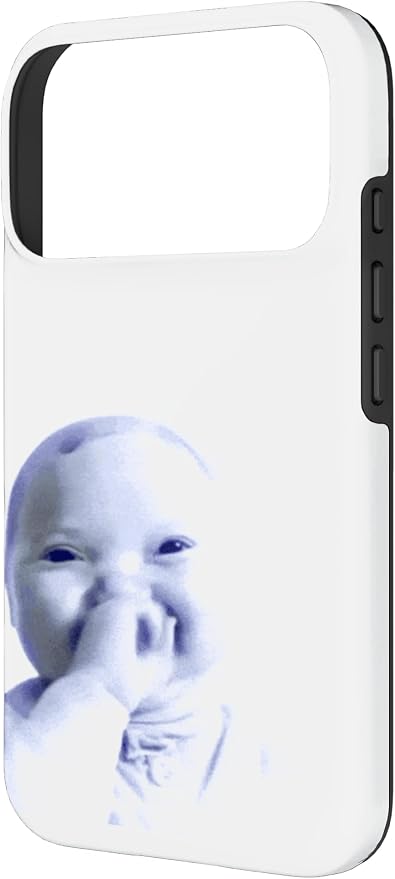 AI Baby Holding Laugh Meme Case for iPhone 17 Pro
