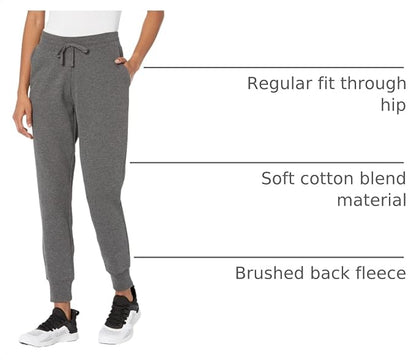 Amazon Essentials Women's Fleece Jogger Sweatpant (Available in Plus Size)