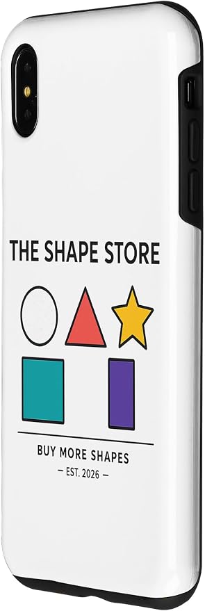 The Shape Store Funny Viral Meme from 2026 AI Humor Case for iPhone Xs Max