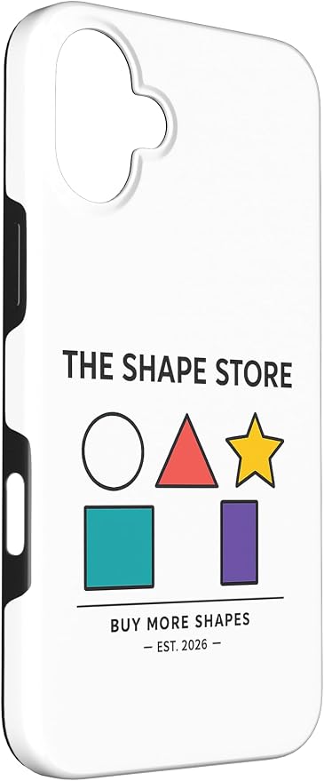 The Shape Store Funny Viral Meme from 2026 AI Humor Case for iPhone 16 Plus