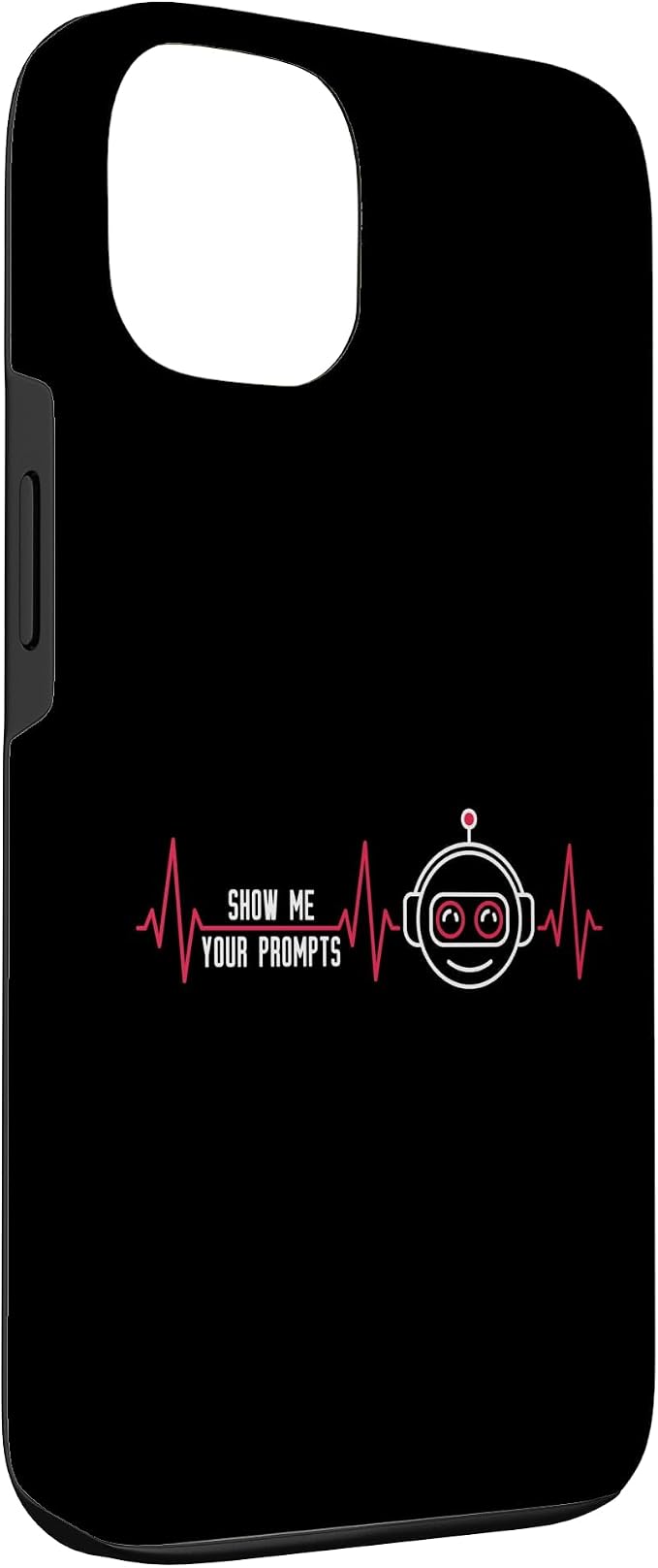 Show Me Your Prompts AI Artificial Intelligence Heartbeat Case for iPhone 13