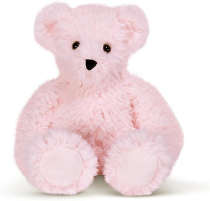 Vermont Teddy Bear Pink Teddy Bear Stuffed Animal | Baby Girl Plush with 100% Recycled Filling | 13 Inch | Super Soft Teddy Bear Collection