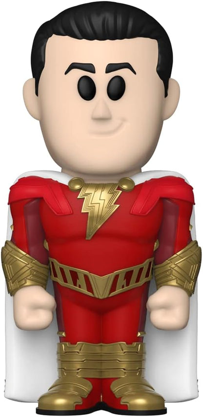 Funko Vinyl SODA: Shazam 2 - Shazam - 1/6 Odds for Rare Chase Variant - DC Comics - Collectable Vinyl Figure - Gift Idea - Official Merchandise - for Kids & Adults - Movies Fans