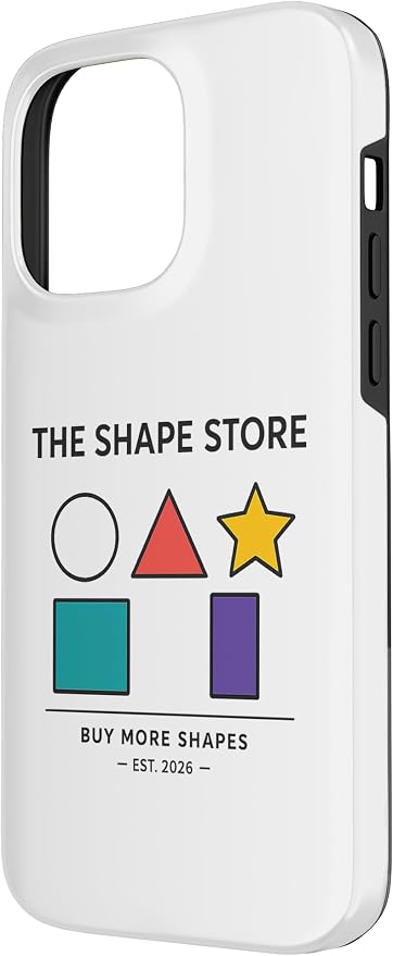 The Shape Store Funny Viral Meme from 2026 AI Humor Case for iPhone 14 Pro Max