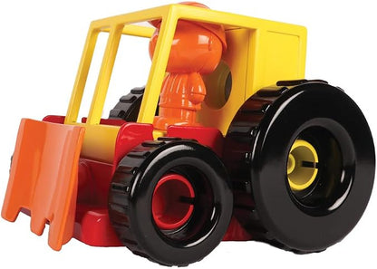 Learning Resources 1-2-3 Build It Construction Crew - Take Apart Construction Toys, Toddler Excavator Toy, Kids Dump Truck Toy, Tractor Toys for Kids 3-5, Building Sets for 4 Year Olds