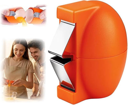 New Egg Shell Opener Egg Cracker Tool Stainless Steel, Multifunctional Egg Shell Opener for Raw Or Hard-Boiled Eggs, Kitchen Gadget for Cooking Baking