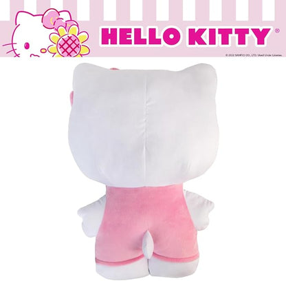 Hello Kitty Pink Plush Cuddle Pillow Buddy, Kids Bedding Super Soft & Cozy, (Officially Licensed Product) by Franco