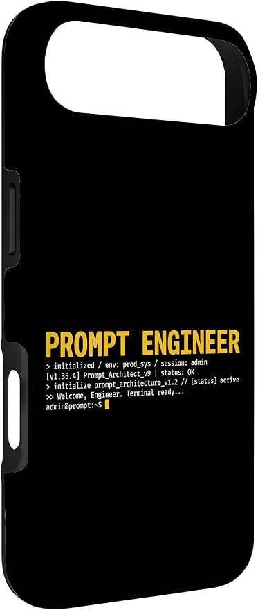 Prompt Engineer Terminal Screen AI Developer Software Coder Case for iPhone Air