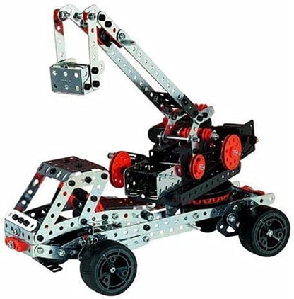 MECCANO Erector Super Construction 25-in-1 Motorized Building Set, Steam Education Toy, 638 Parts, for Ages 10+