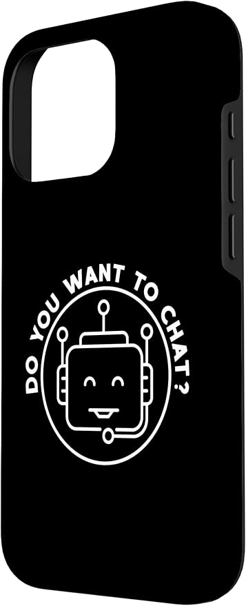 Chatbot - Do You Want to Chat? AI and ML Geek Case for iPhone 16 Pro
