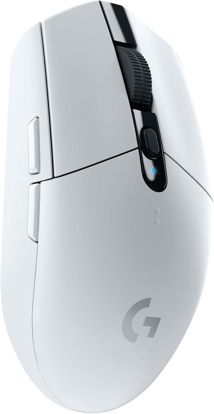 Logitech G305 Lightspeed Wireless Gaming Mouse - White | 12,000 DPI, Lightweight, 6 Programmable Buttons, 250h Battery, On-Board Memory, Compatible with PC and Mac
