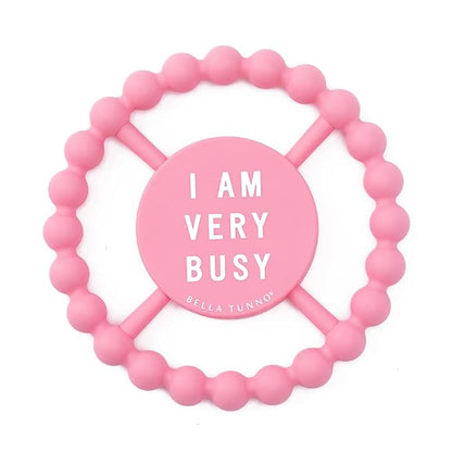 Baby Teether by Bella Tunno, Silicone Teethers for Babies 3-6 Months, 6-12 Months, Baby Toys, Pacifier, Teething Relief, Boys, Girls, Very Busy