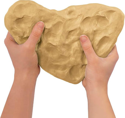 Jovi - Air Dry Clay, Sand Ochre Color, 3 x 1.1 lb, Total of 3.3 lb | No Oven Needed, Gluten-free, Pottery Clay for Arts and Crafts Projects