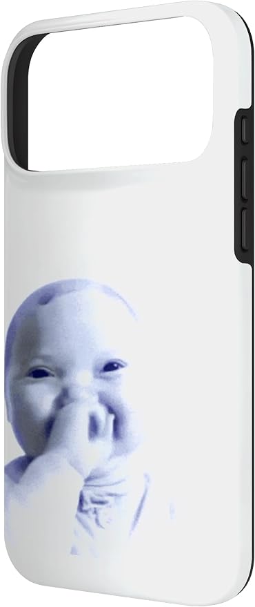AI Baby Holding Laugh Meme Case for iPhone 17 Pro Max