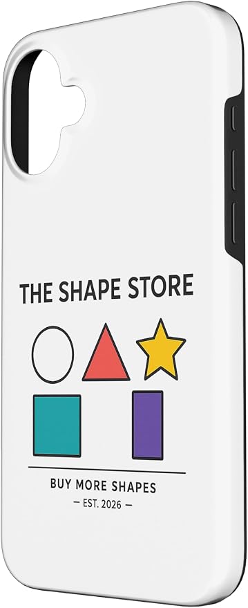 The Shape Store Funny Viral Meme from 2026 AI Humor Case for iPhone 16 Plus