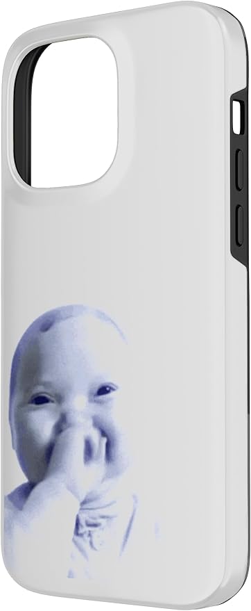 AI Baby Holding Laugh Meme Case for iPhone 14 Pro Max