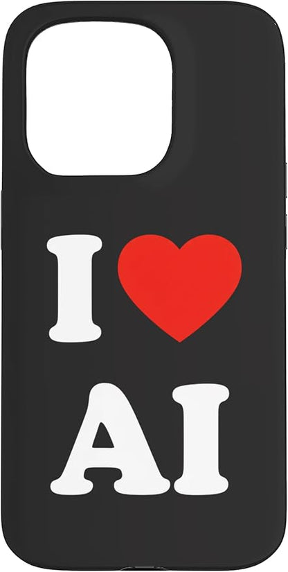 I AI Stem Lover AI Tech Enthusiast Case for iPhone 15 Pro