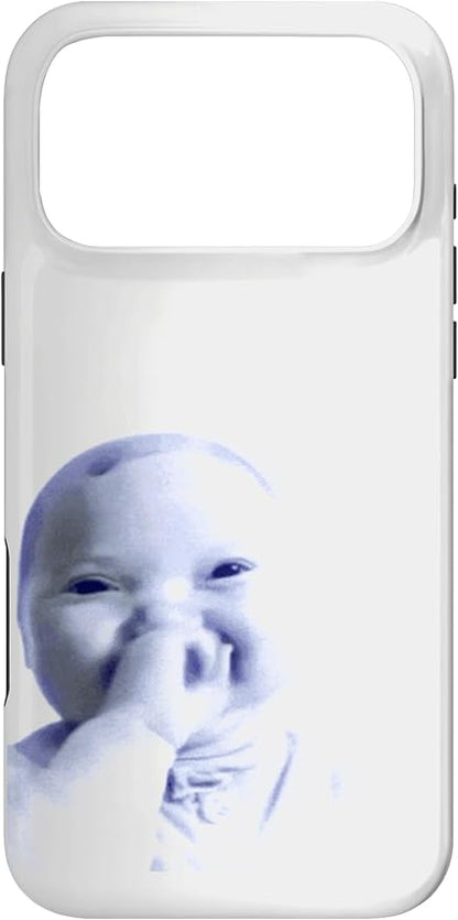 AI Baby Holding Laugh Meme Case for iPhone 17 Pro Max
