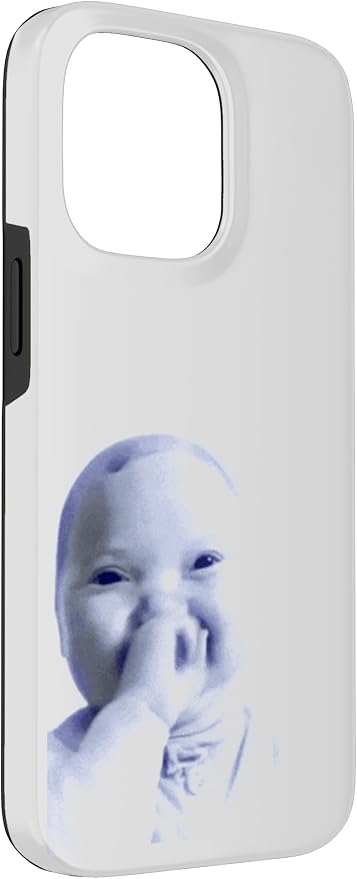 AI Baby Holding Laugh Meme Case for iPhone 14 Pro Max