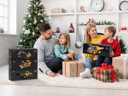 Remote Control Loader, 9-Channel Loader Toy with Metal Shovel, 2.4Ghz Remote Control Engineering Vehicle, Ideal Gift for Boys Aged 6-11