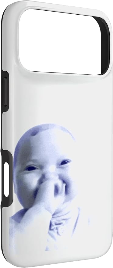 AI Baby Holding Laugh Meme Case for iPhone 17 Pro Max